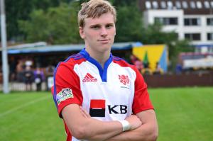 Přeloučský ragbista Jan Kohout stoprocentním kopáčem U20