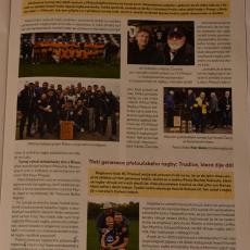 Strana 27 časopisu Rošt č.12 / 2025, který informuje o turnaji veteránů v Přelouči