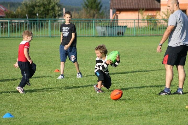 Rakovnická premiéra v ragby.. turnaj pro mrňata