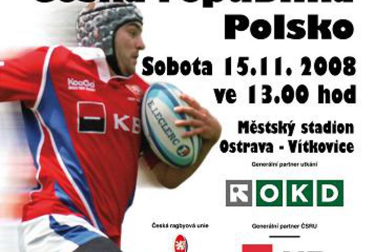 Čeští ragbisté se utkají s Polskem v Ostravě