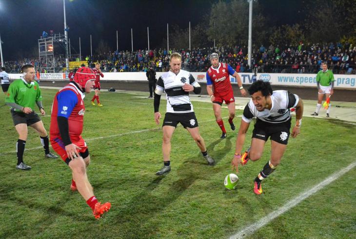 Hurá v sobotu 21. října 2017 na ragbyovou exhibici do Prahy na Marketu Česko - Supa Barbarians