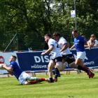 Dvě pětky z deseti v duelu Česko - Izrael 64:19 položil   pravnuk zakladatele říčanského ragby  Kryštof Kohout