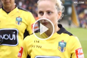 Belinda Sharpová bude první ženou, která bude pískat ragbyový zápas v Austrálii Belinda Sharpová bude první ženou, která bude pískat ragbyový zápas v Austrálii