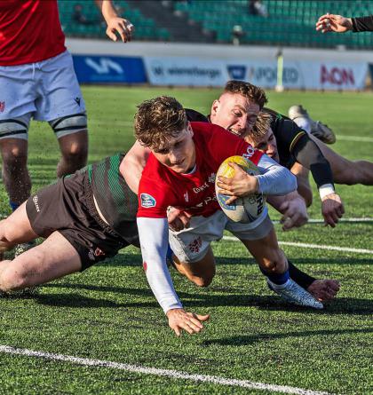 Třináct pětek českých ragbistů v duelu s Litvou se skorem 87:5 v rytmu jedna pětka za 6 minut