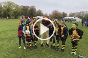 Uznání pro ragbistu Pragy Janka Vojtka, který opravil rozhodčího v neprospěch svého týmu U10