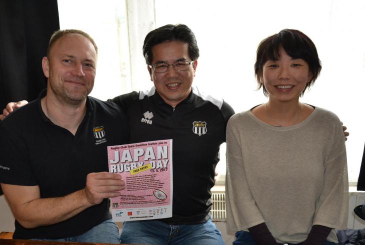 Japonský ragbyový den na hřišti Tatry Smíchov pod Strahovem