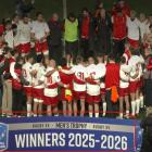 Radost polských ragbistů postupujících do nejvyšší soutěže ME s panelem náležícímu Česku Radost polských ragbistů postupujících do nejvyšší soutěže ME s panelem náležícímu Česku