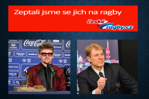 Ragby sledovali i FOTBALISTA ROKU 2025 Pavel Šulc a krasobruslař René Novotný