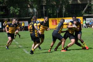 Derby vysočanských týmů Pragy a Sparty vyhrála mistrovská Sparta 43:17
