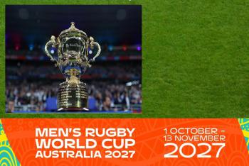 Čeká se už jen na čtyřiadvacátý tým pro MS v ragby 2027, jež se bude hrát v Austrálii