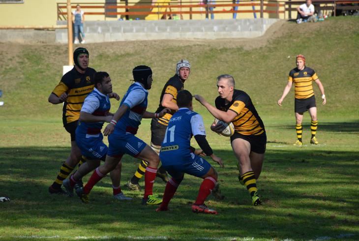 Ragbisté Pragy po přestávce otočili skore a vyhráli nad Vyškovem 45:27 Ragbisté Pragy po přestávce otočili skore a vyhráli nad Vyškovem 45:27