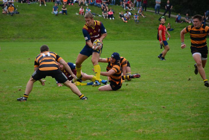 Ve vysočanském ragbyovém derby vyhrála mistrovská Sparta nad Pragou 37:16