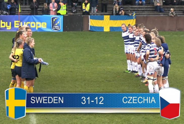 Češky v Norrkopingu prohrály v ragby XV. se Skandinávkami. Švédsko - Česko 31:12 Češky v Norrkopingu prohrály v ragby XV. se Skandinávkami. Švédsko - Česko 31:12
