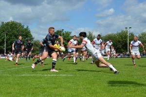 Ragbisté ČR sice prohráli s New Zealand Ambassador´s XV 0:38, ale diváci se nenudili