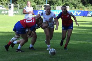 Na pražském ME U18 v ragby "7" neprohrály po prvním dnu jen dívky Česka, Francie a Anglie