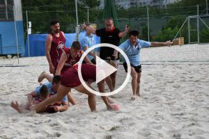Devatenáctý ročník v plážovém ragby v Praze vyhráli muži Sparty, ženy Tatry a mix z Petrovic Devatenáctý ročník v plážovém ragby v Praze vyhráli muži Sparty, ženy Tatry a mix z Petrovic