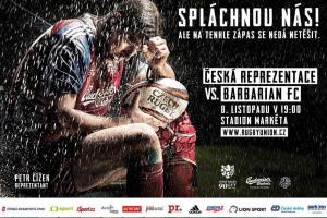Ragbyoví fanoušci slaví – česká reprezentace vyzve legendární Barbarians
