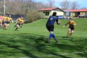 Ragbisté Přelouče vedou druhou ligu! Nejčastěji za Přelouč pokládá pětky Štěpán Krejzl