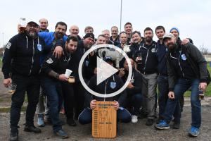 Přátelské setkání ragbyových seniorů v Přelouči v rámci turnaje O přeloučského bizóna