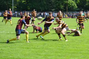 Ragbyová semifinále play off Praga - Sparta 17:26 a Vyškov - Tatra 39:33