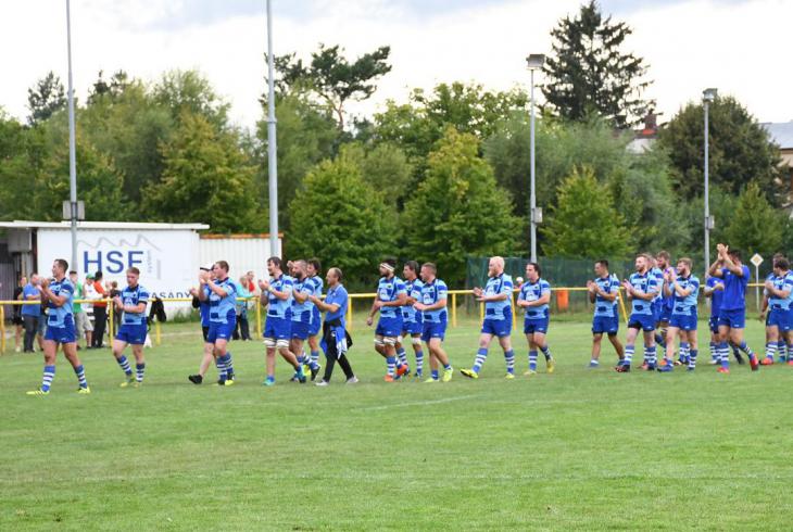 Přelouč slaví první výhru od návratu do ligy ragby. Porazila Slavii 31:24