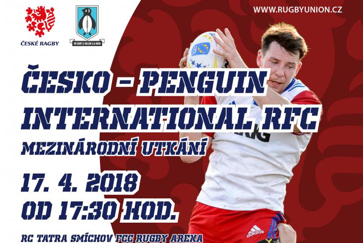 V Praze se představí po 19 letech znovu Penguin RFC, kteří nastoupí proti Česku V Praze se představí po 19 letech znovu Penguin RFC, kteří nastoupí proti Česku