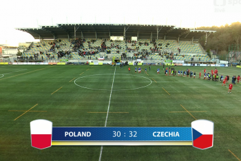 Čeští ragbisté vyhráli nad Polskem 32:30 a v tabulce ME skupiny Trophy přezimují první