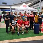 Co to je ragby, to poznali návštěvníci obchodního centra na Novodvorské v Praze Co to je ragby, to poznali návštěvníci obchodního centra na Novodvorské v Praze