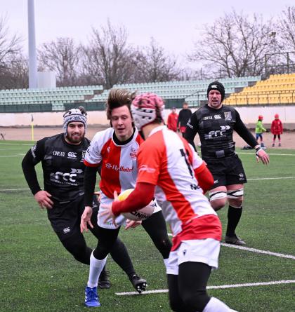 Mistrovská Tatra prohrála se Slavií Praha v mrazu odstartované tříměsíční extralize v ragby