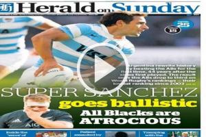 Výsledek ze soutěže Tri Nations způsobil šok pro ragbyový svět. Argentina - Nový Zéland 25:15 Výsledek ze soutěže Tri Nations způsobil šok pro ragbyový svět. Argentina - Nový Zéland 25:15