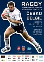 Hurá na ragby: Hraje se Česko - Belgie 13.11.2010 od 14 hodin na Tatře