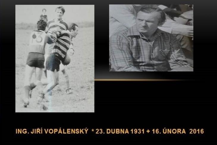 Smutná zpráva ... zemřel Jiří Vopálenský Smutná zpráva ... zemřel Jiří Vopálenský