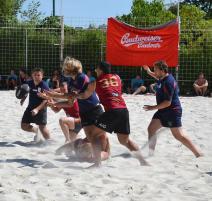 Prvenství v plážovém ragby pro borce Sparty a děvčata Tatry